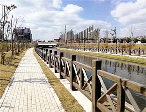 河道护栏工程案例